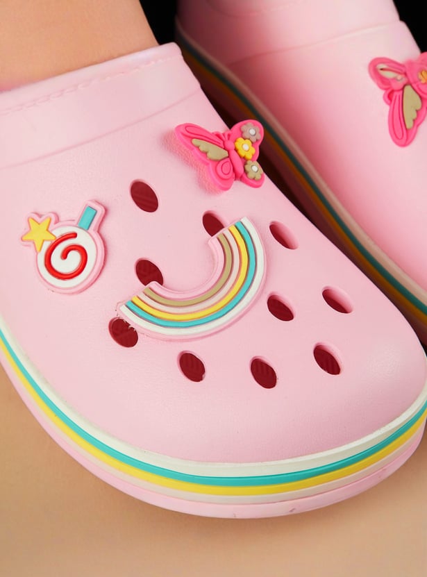 FAME FOREVER Girls Charms Clogs
