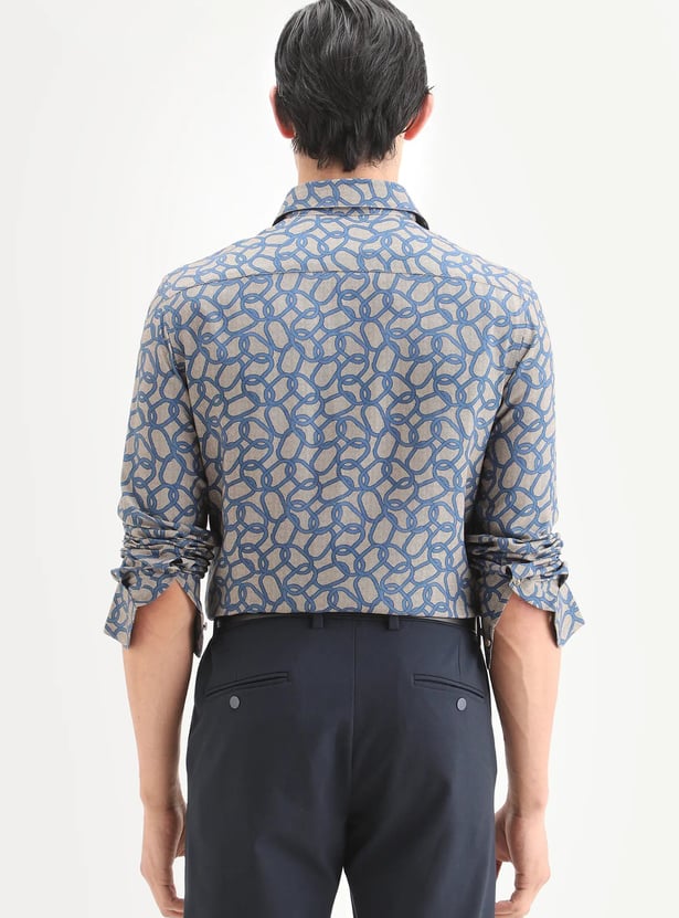 RARE RABBIT Printed Regular Fit Shirt