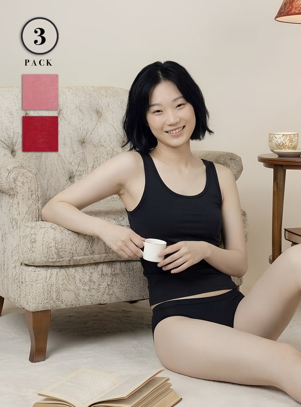 GINGER Assorted Bikini Panties - Pack 3