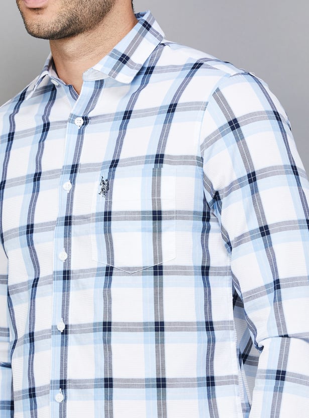 US POLO ASSN Checked Regular Fit Shirt