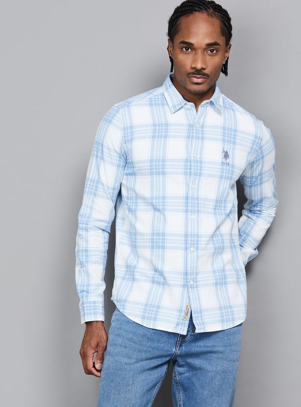 US POLO ASSN Checked Regular Fit Shirt