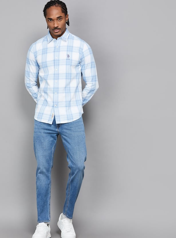 US POLO ASSN Checked Regular Fit Shirt