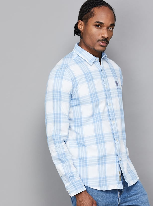 US POLO ASSN Checked Regular Fit Shirt