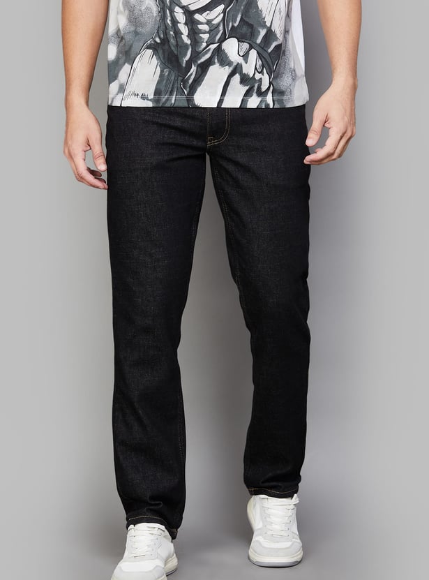 UNITED COLORS OF BENETTON Washed Regular Straight Jeans