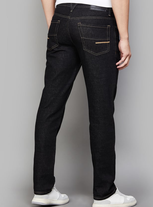 UNITED COLORS OF BENETTON Washed Regular Straight Jeans