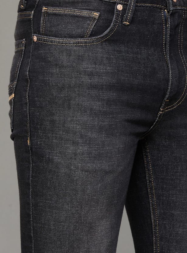 UNITED COLORS OF BENETTON Washed Slim Tapered Jeans