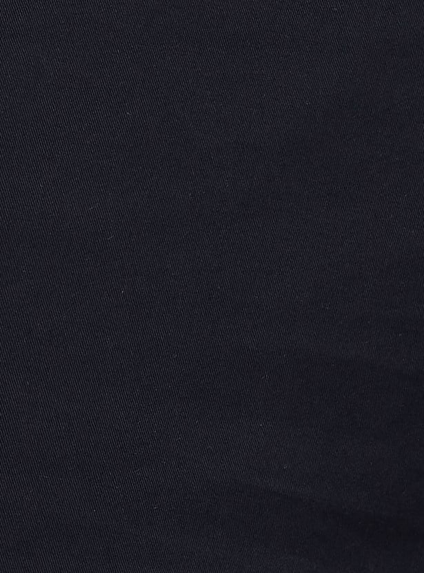 UNITED COLORS OF BENETTON Solid Slim Straight Cargos