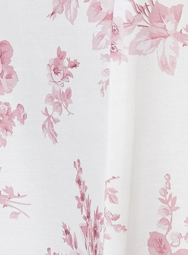 MELANGE Floral Print Palazzos