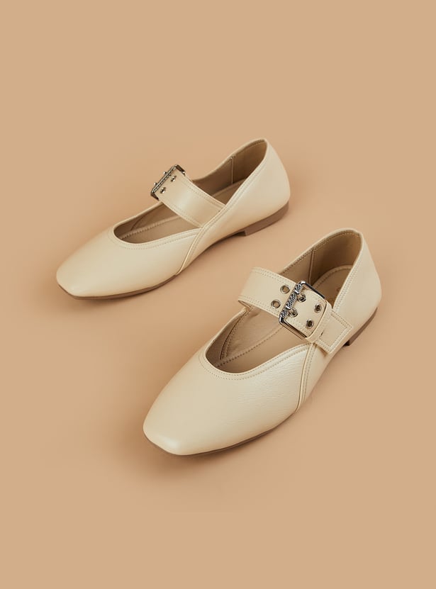 GINGER Solid Ballerinas