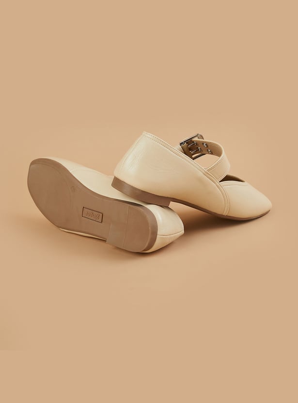 GINGER Solid Ballerinas