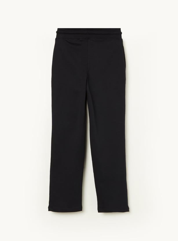US POLO ASSN KIDS Boys Solid Track Pants