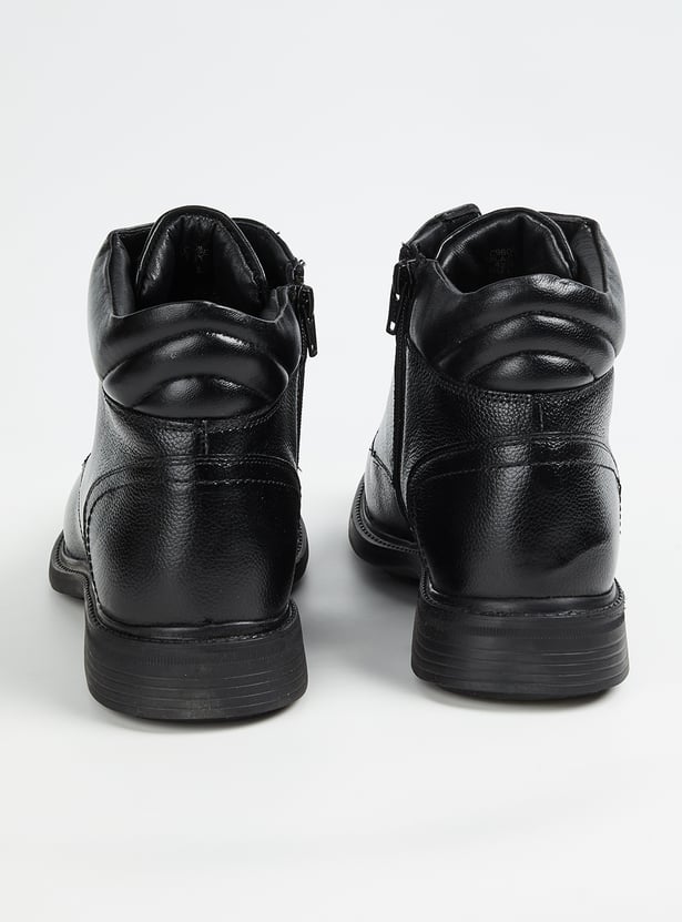 LEE COOPER Solid Ankle Boots