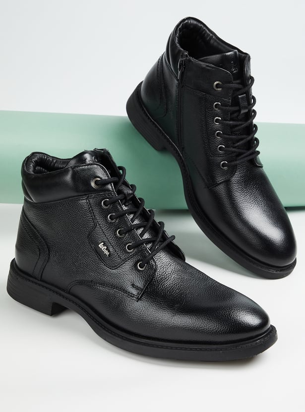 LEE COOPER Solid Ankle Boots