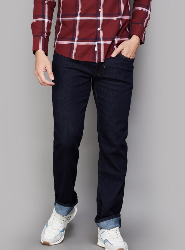 US POLO ASSN Washed Slim Straight Jeans