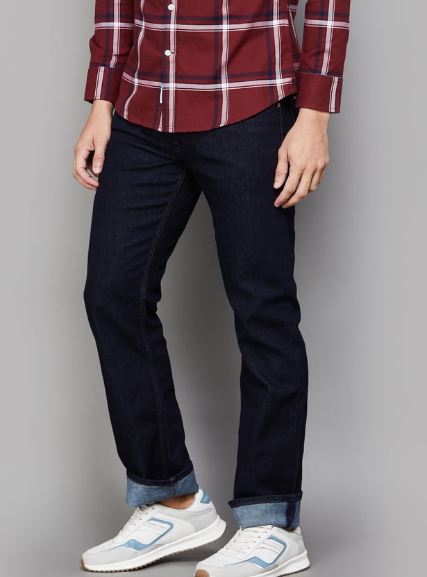 US POLO ASSN Washed Slim Straight Jeans