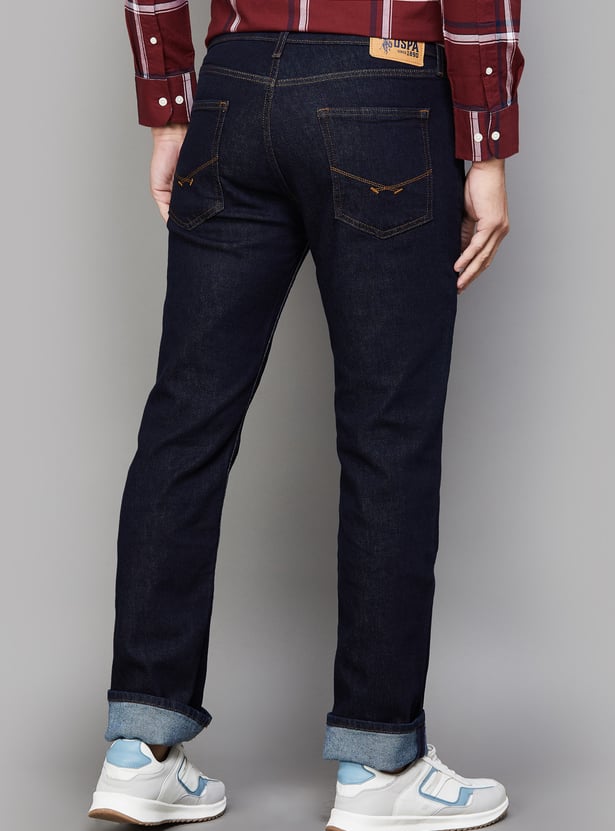 US POLO ASSN Washed Slim Straight Jeans