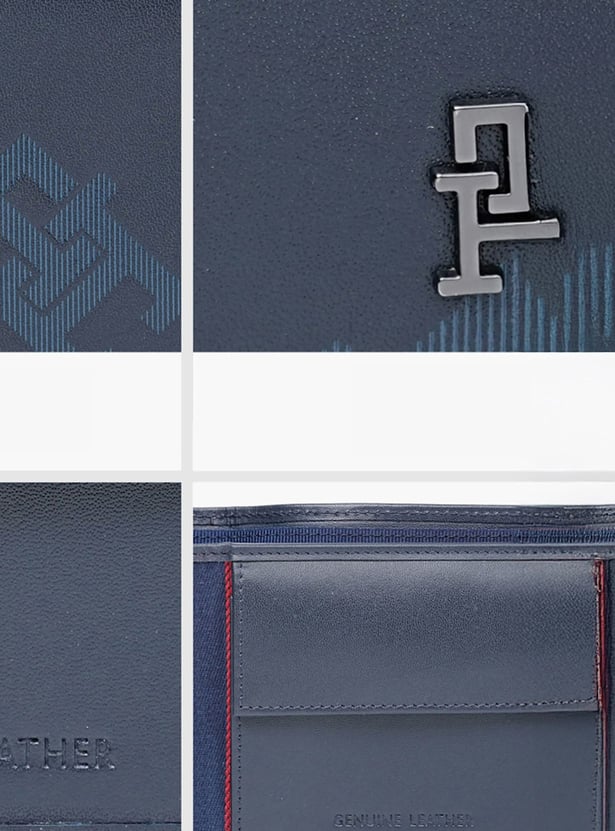 TOMMY HILFIGER Embossed Bi-Fold Wallet