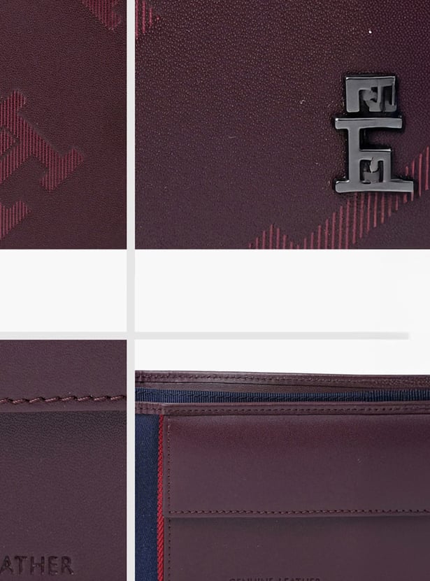 TOMMY HILFIGER Embossed Bi-Fold Wallet