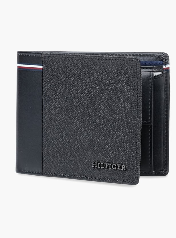 TOMMY HILFIGER Textured Bi-Fold Wallet