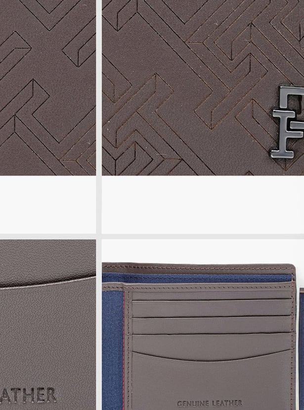 TOMMY HILFIGER Laser Pattern Bi-Fold Wallet