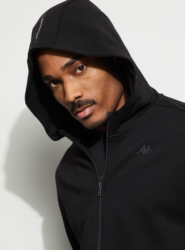KAPPA Brand Print Hoodie