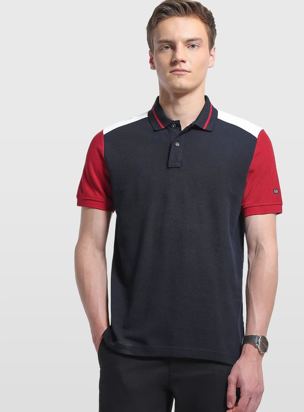 ARROW SPORT Colourblock Polo T-shirt