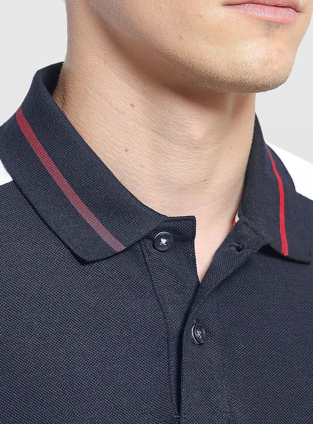 ARROW SPORT Colourblock Polo T-shirt