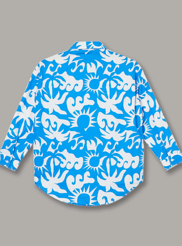 UNITED COLORS OF BENETTON Girls Printed Shirt