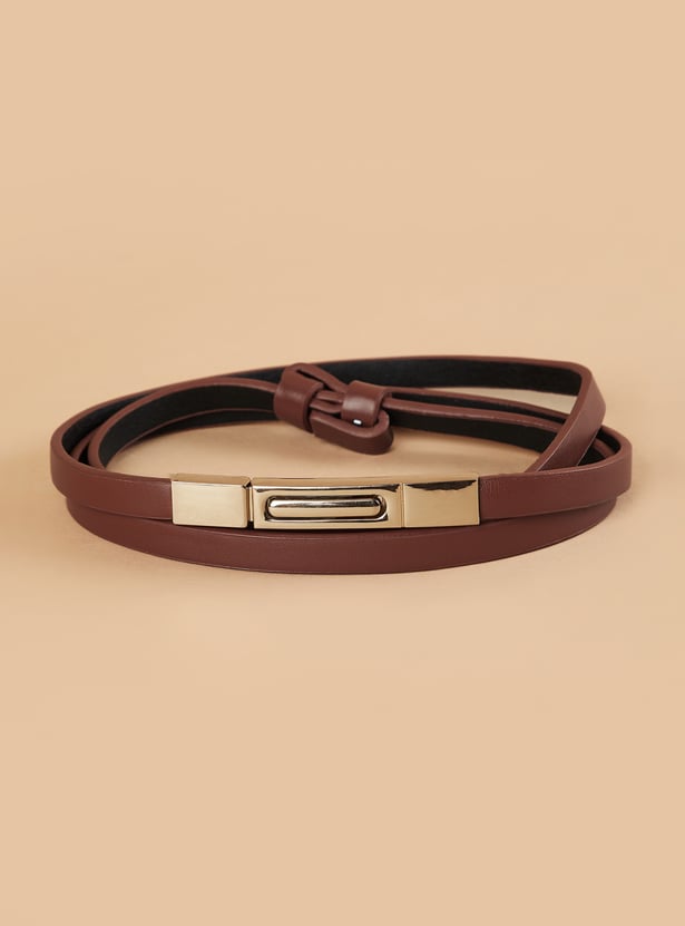 GINGER Solid Slim Belt