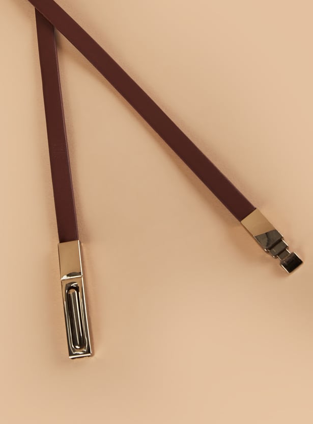 GINGER Solid Slim Belt