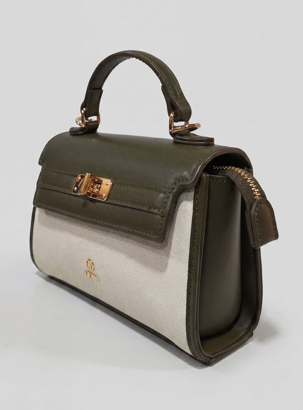 IRTH Colourblock Handheld Bag