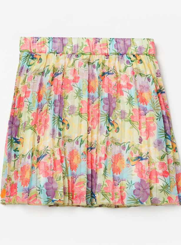 UNITED COLORS OF BENETTON Girls Printed Skirt
