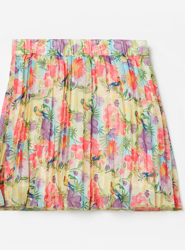 UNITED COLORS OF BENETTON Girls Printed Skirt