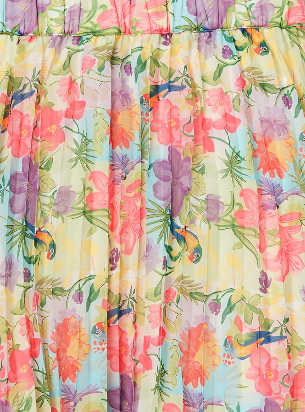 UNITED COLORS OF BENETTON Girls Printed Skirt