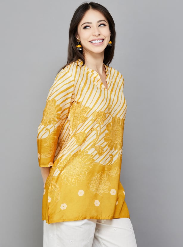 LIBAS Ethnic Motif Straight Kurti