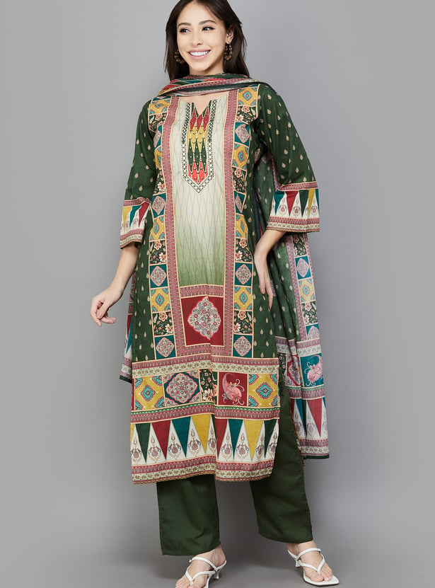 LIBAS Ethnic Motif Kurta Set