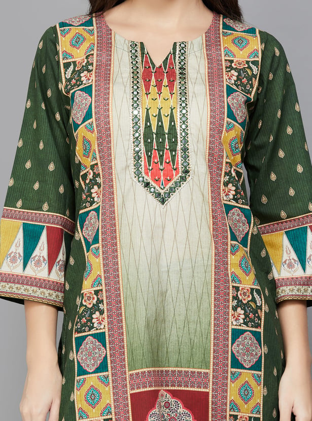 LIBAS Ethnic Motif Kurta Set