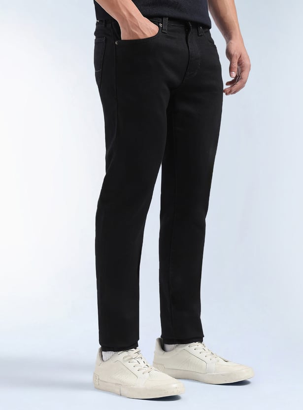FLYING MACHINE Solid Jackson 17 Jeans (Skinny)