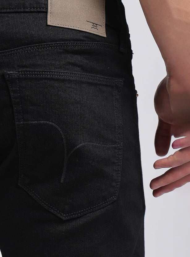 FLYING MACHINE Solid Jackson 17 Jeans (Skinny)