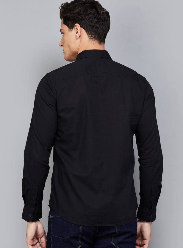 FLYING MACHINE Solid Regular Fit Shirt