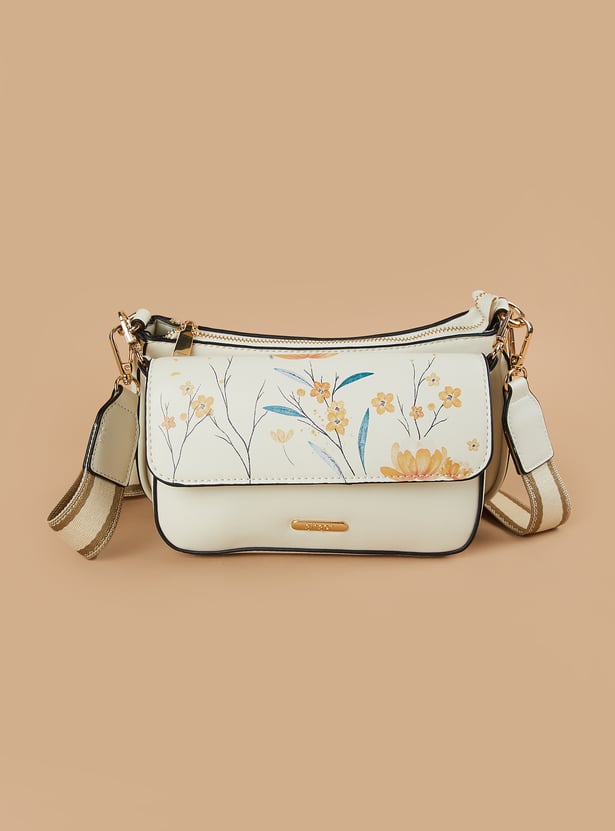 GINGER Floral Print Sling Bag