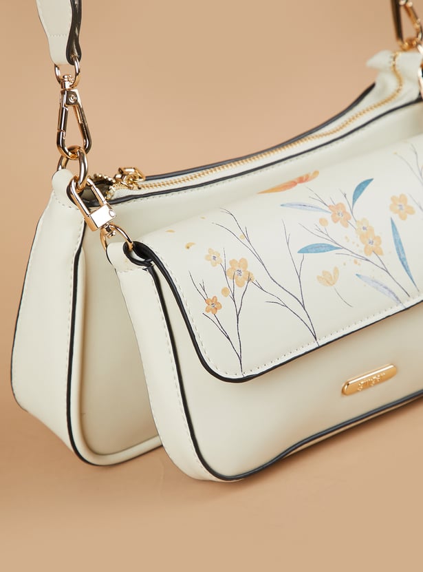 GINGER Floral Print Sling Bag