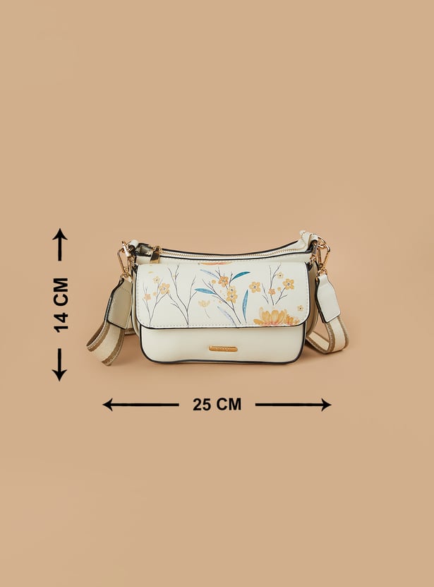 GINGER Floral Print Sling Bag