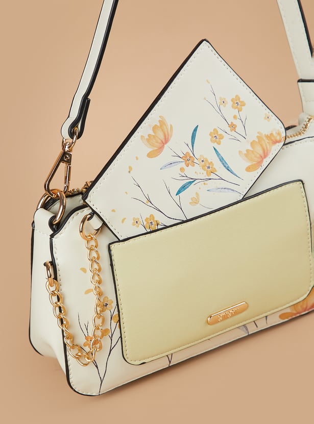 GINGER Floral Print Sling Bag