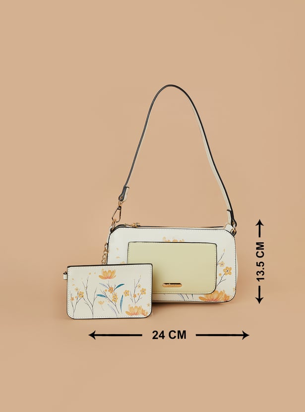 GINGER Floral Print Sling Bag