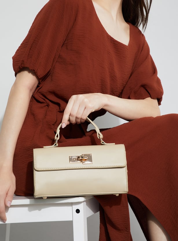 GINGER Solid Handheld Bag