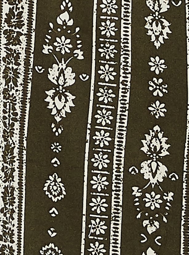 FAME FOREVER Printed A-line Dress