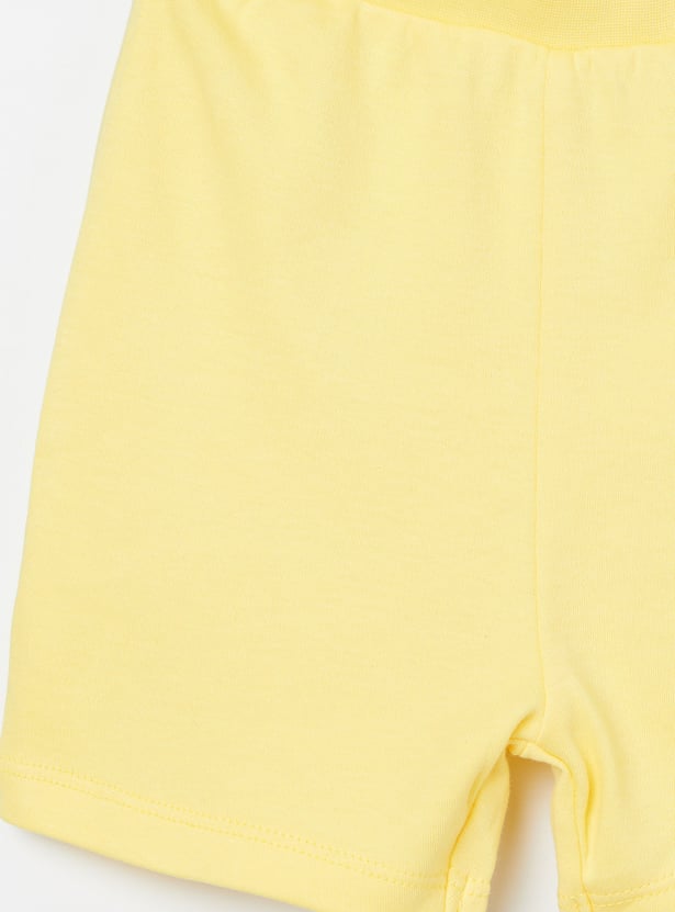 FS MINI KLUB Boys Assorted Shorts - Pack of 2