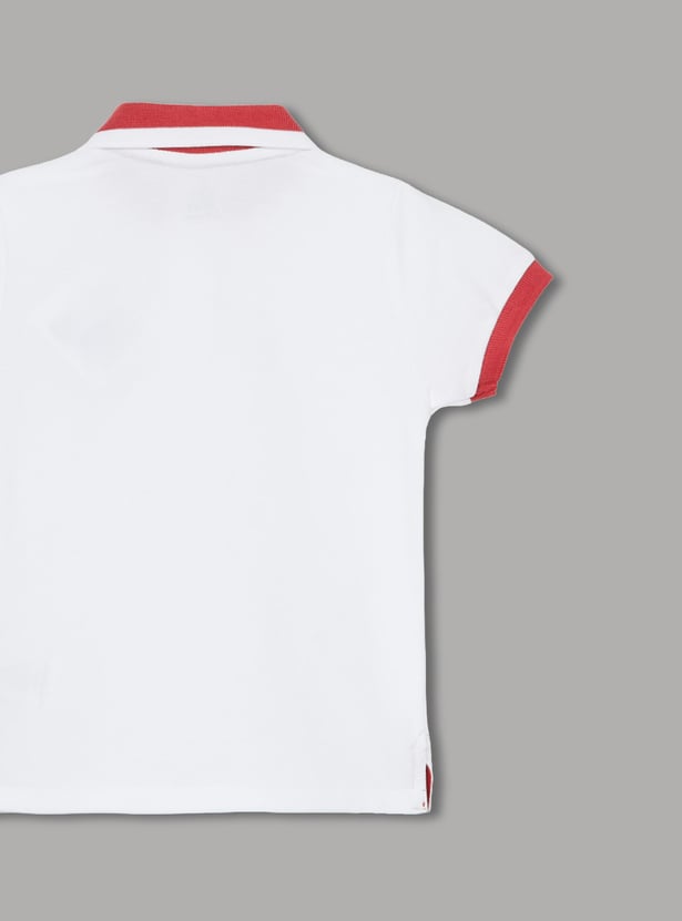 FS MINI KLUB Boys Solid Polo T-shirt