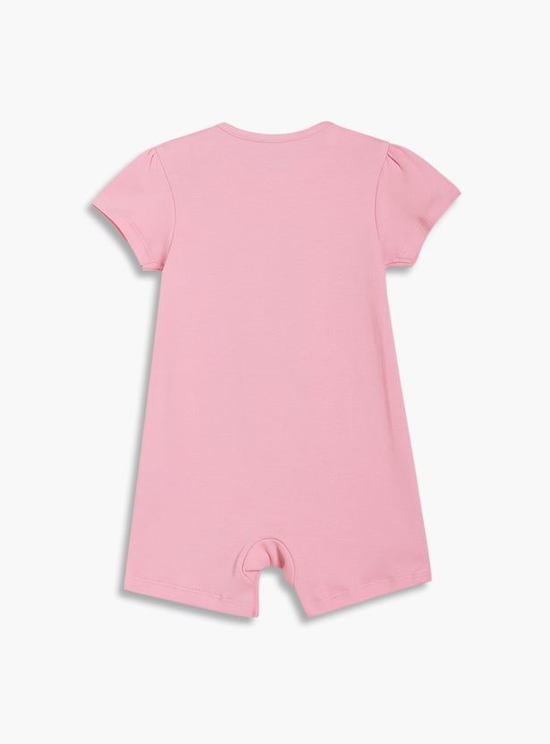 FS MINI KLUB Girls Assorted Rompers - Pack of 2